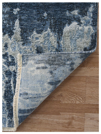 Limited Zelma WI-482 BLUE SAPPHIRE Transitional Knotted Rugs