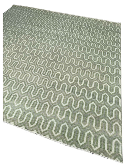 Artisan Blossom Sage Modern Knotted Rug - Rugs - Artisan - Atlanta Designer Rugs