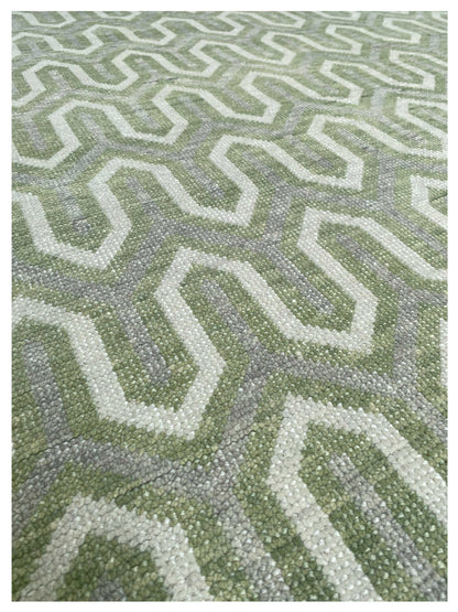 Artisan Blossom Sage Modern Knotted Rug - Rugs - Artisan - Atlanta Designer Rugs
