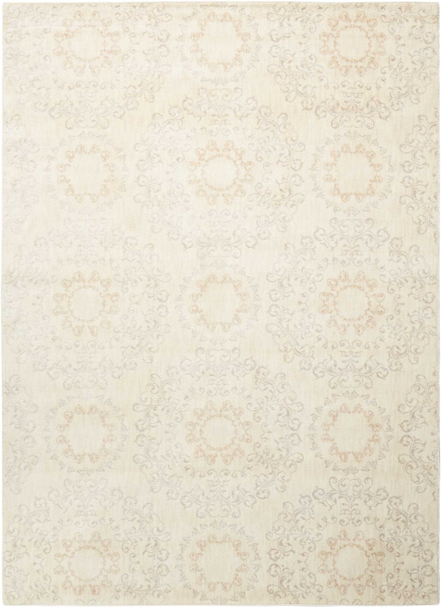 Nourison Home Tranquility TNQ03 Ivory  Transitional Machinemade Rug