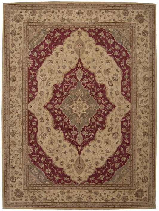 Nourison Home Heritage Hall HE03 Lacquer  Traditional Tufted Rug
