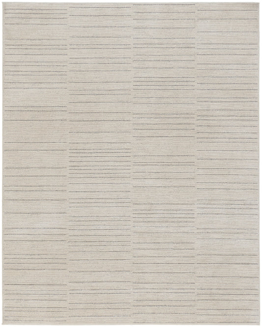 Nourison Home Andes AND02 Ivory Grey  Contemporary Woven Rug