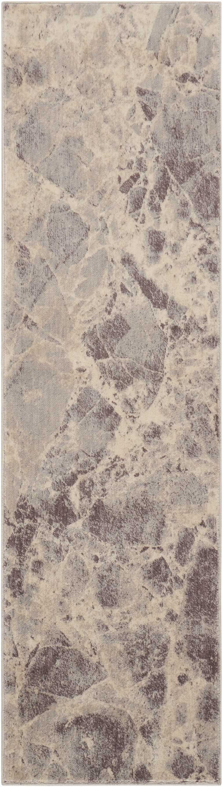 Nourison Home Somerset ST745 Grey  Contemporary Machinemade Rug