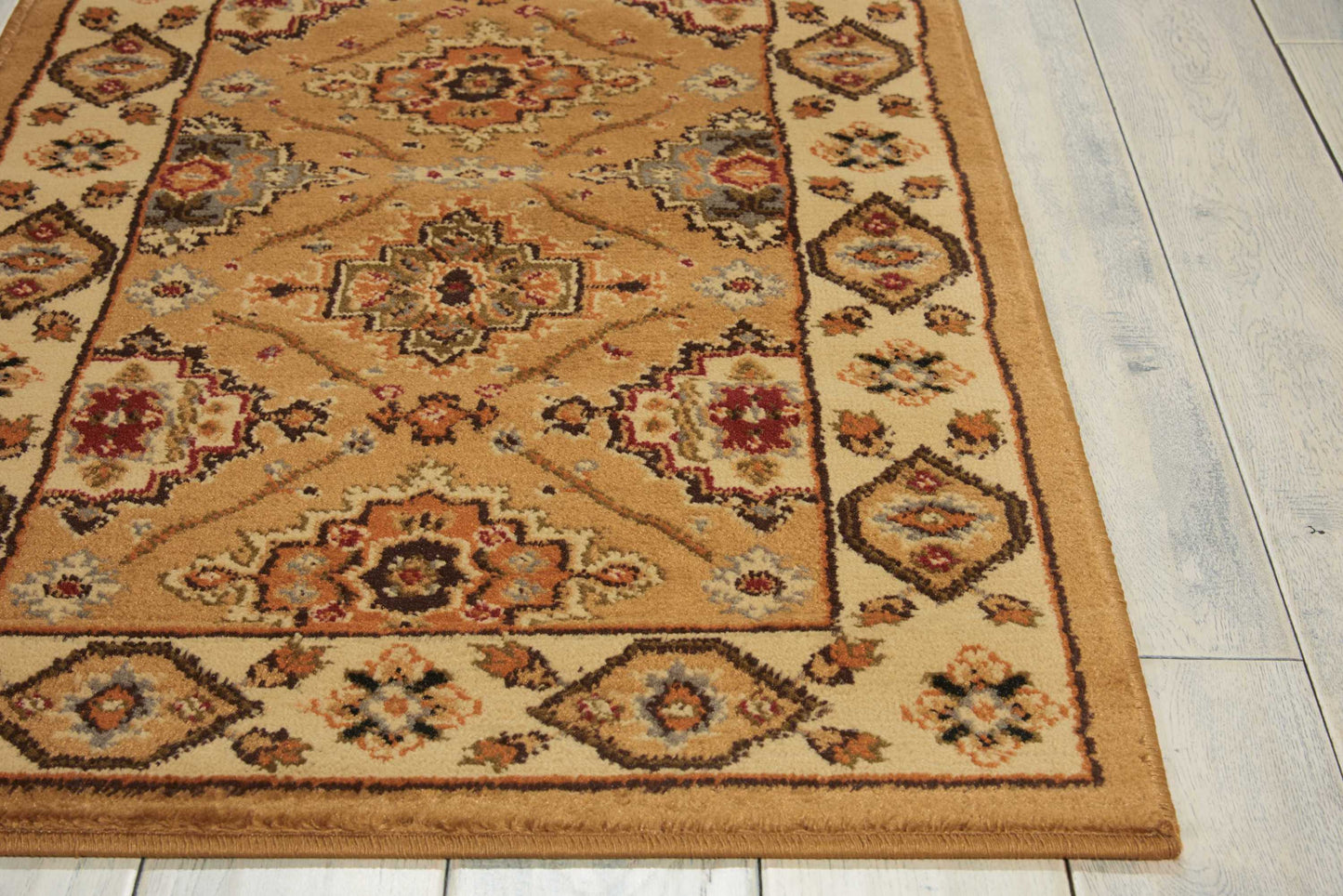 Nourison Home Paramount PAR18 Gold  Traditional Machinemade Rug