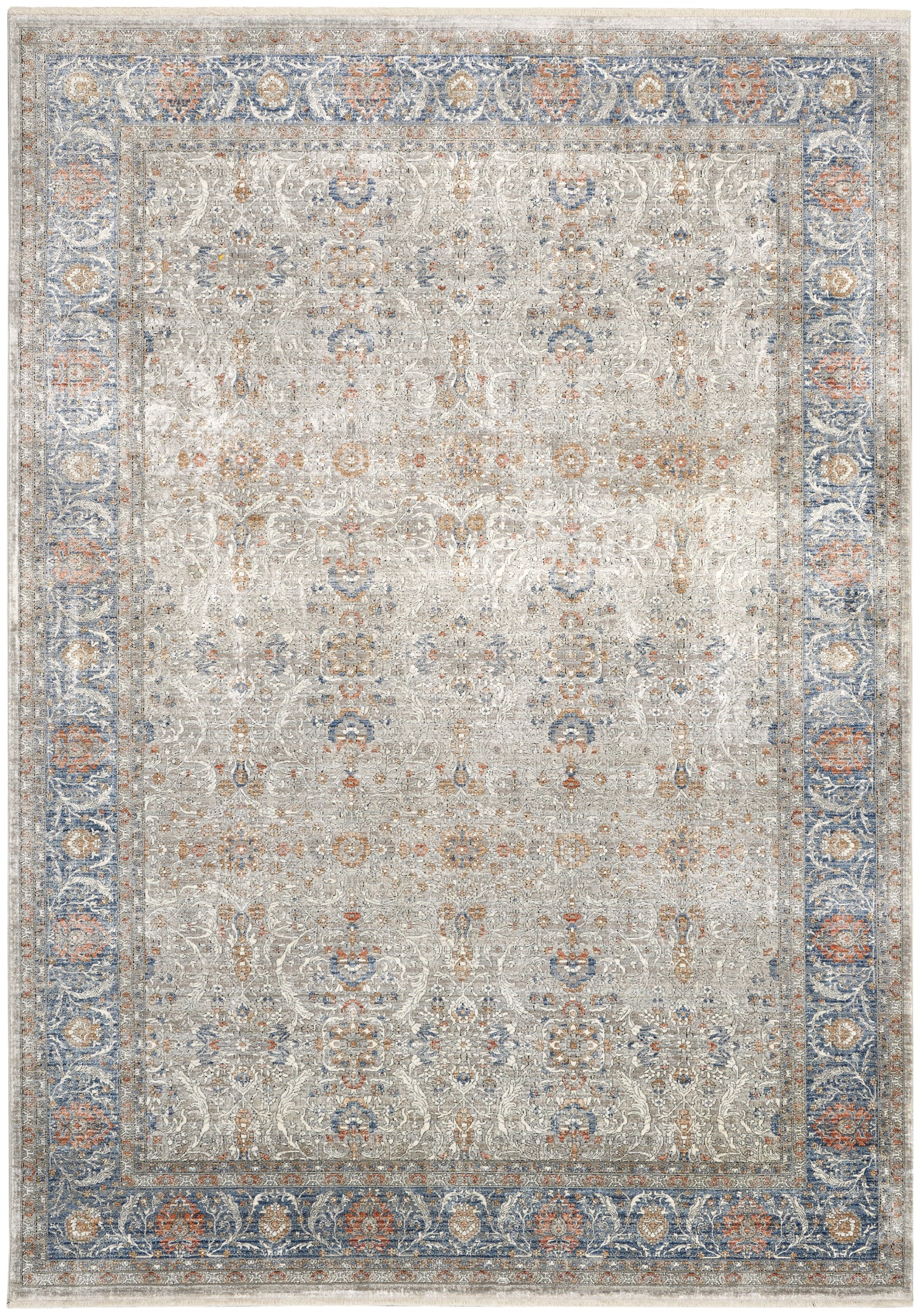 Nourison Home Starry Nights STN08 Grey Traditional Woven Rug