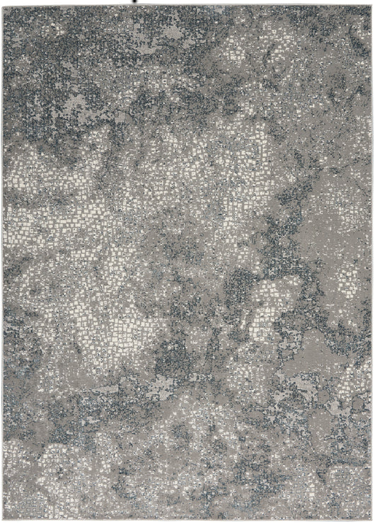 Michael Amini MA90 Uptown UPT02 Grey  Contemporary Machinemade Rug