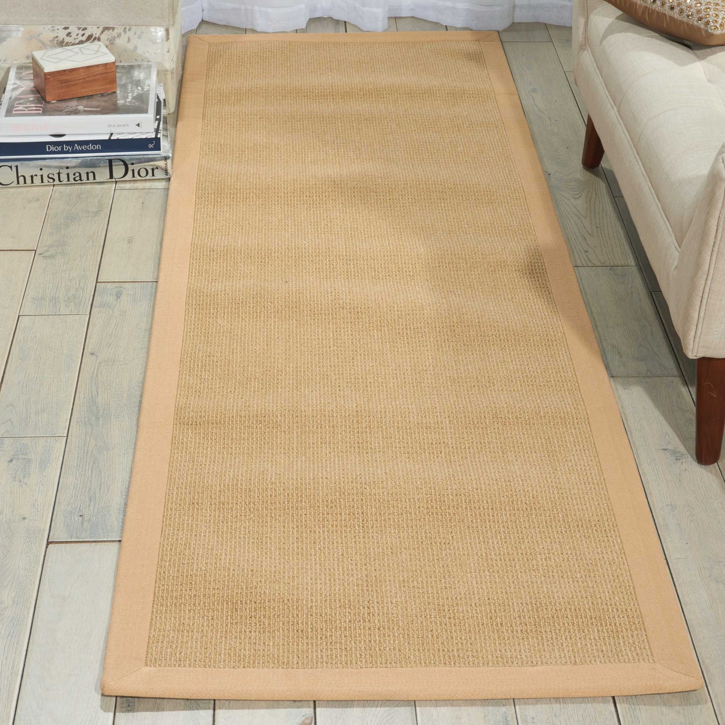 Nourison Home Sisal Soft SSF04 Sand  Contemporary Tufted Rug