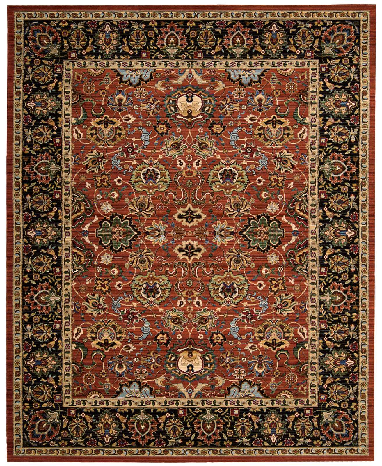 Nourison Home Timeless TML20 Persimmon Traditional Loom Rug