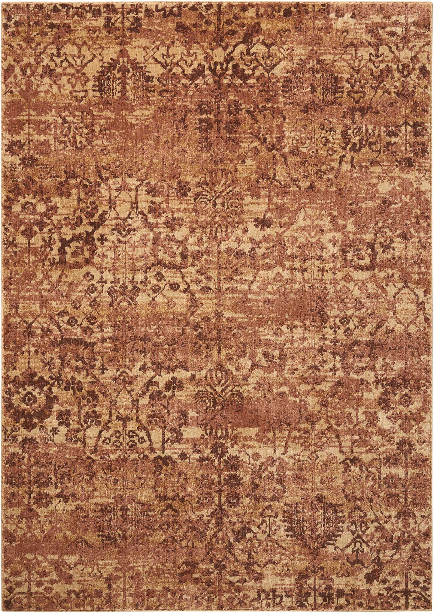 Nourison Home Somerset ST757 Latte  Contemporary Machinemade Rug
