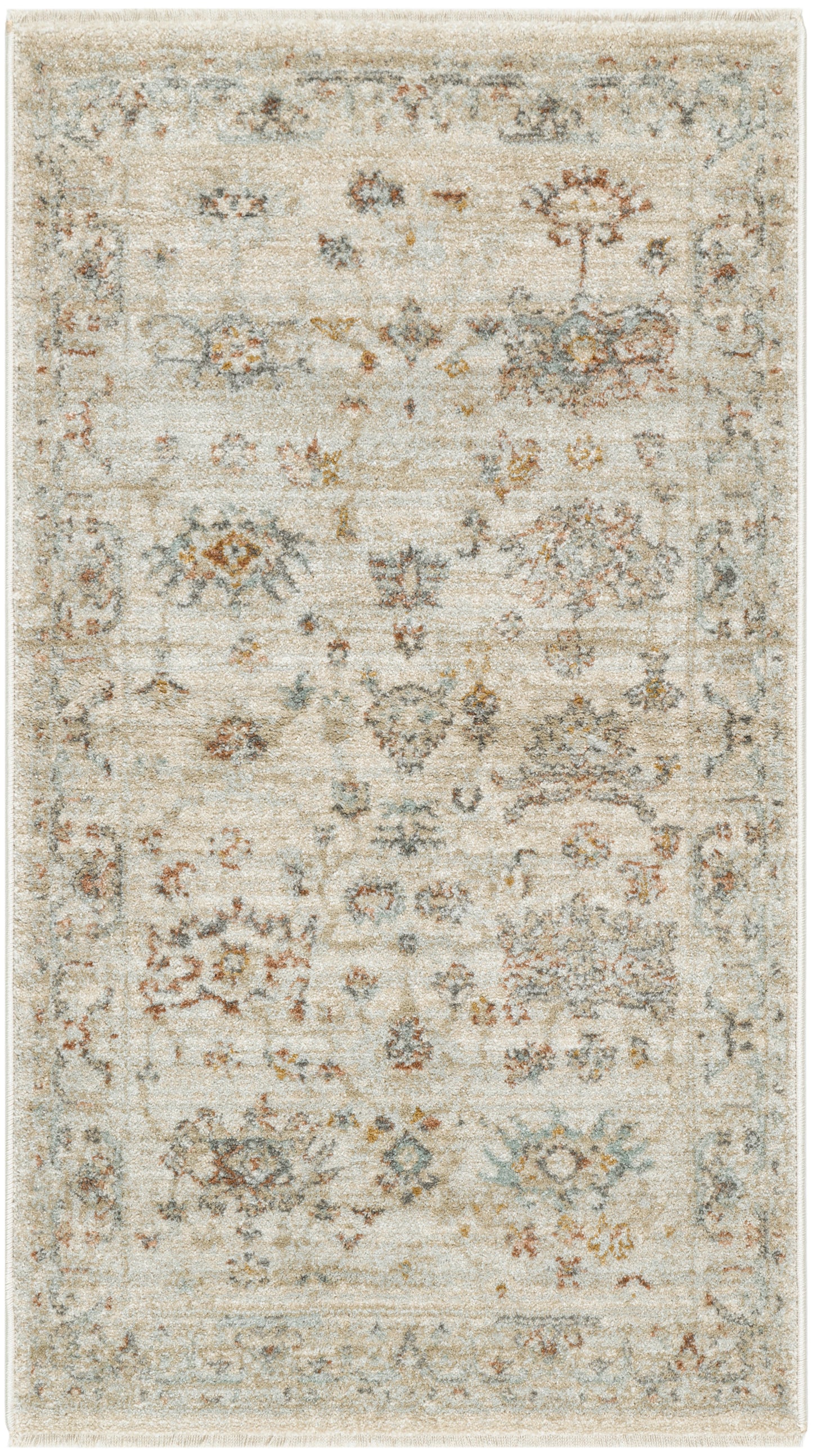Nourison Home Oases OAE02 Beige  Traditional Machinemade Rug