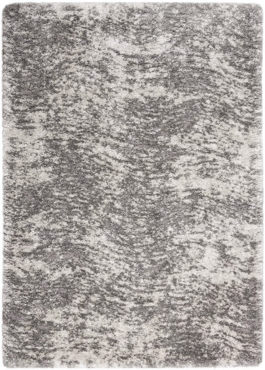 Nourison Home Dreamy Shag DRS04 Charcoal Grey Contemporary Machinemade Rug