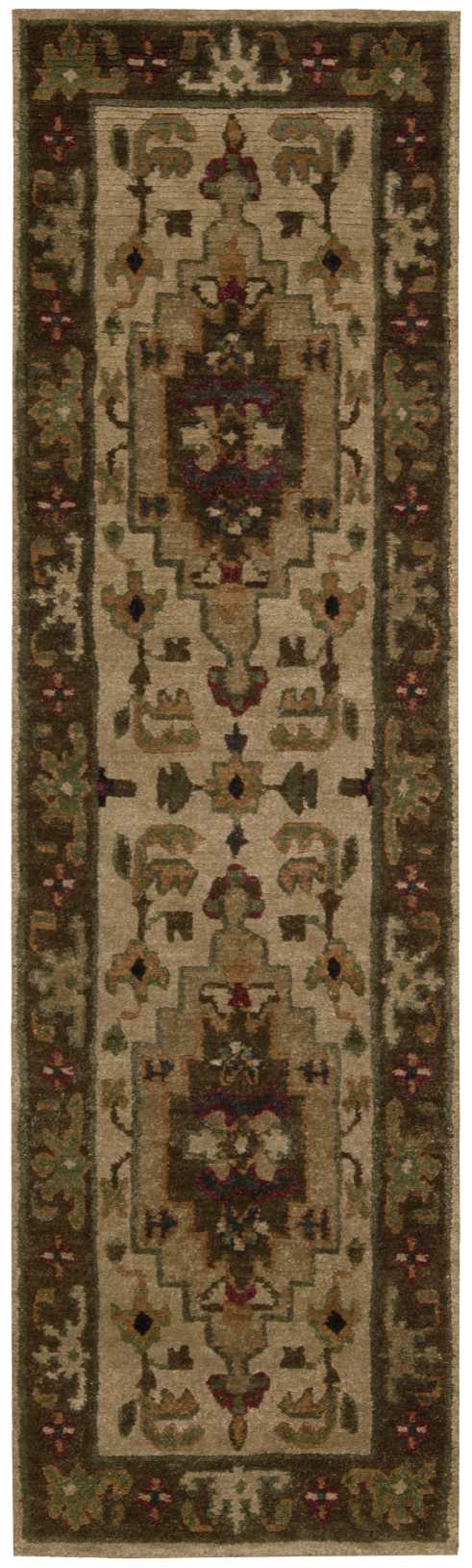 Nourison Home Tahoe TA01 Beige Traditional Knotted Rug