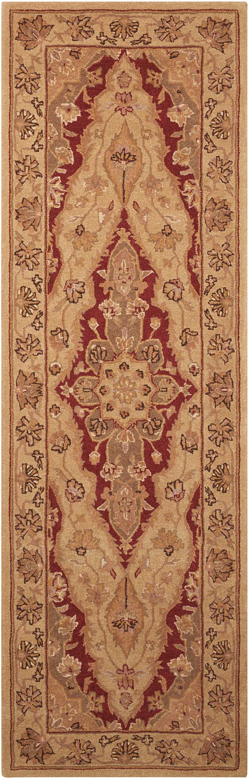 Nourison Home Heritage Hall HE03 Lacquer Traditional Tufted Rug