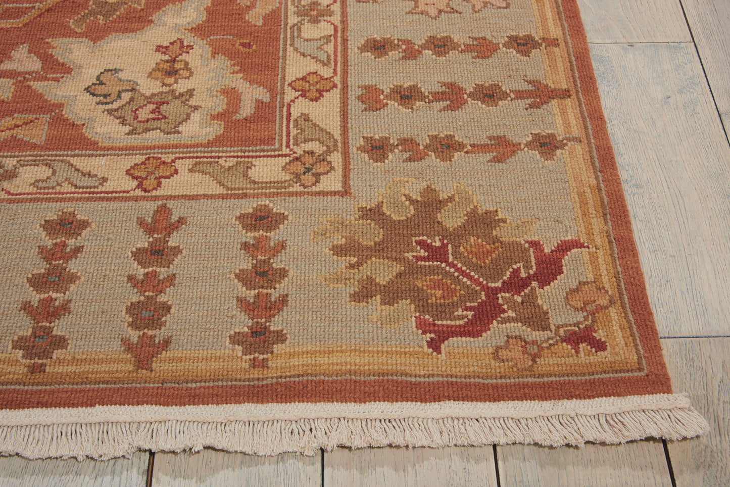 Nourison Home Nourmak S194 Rust  Traditional Woven Rug