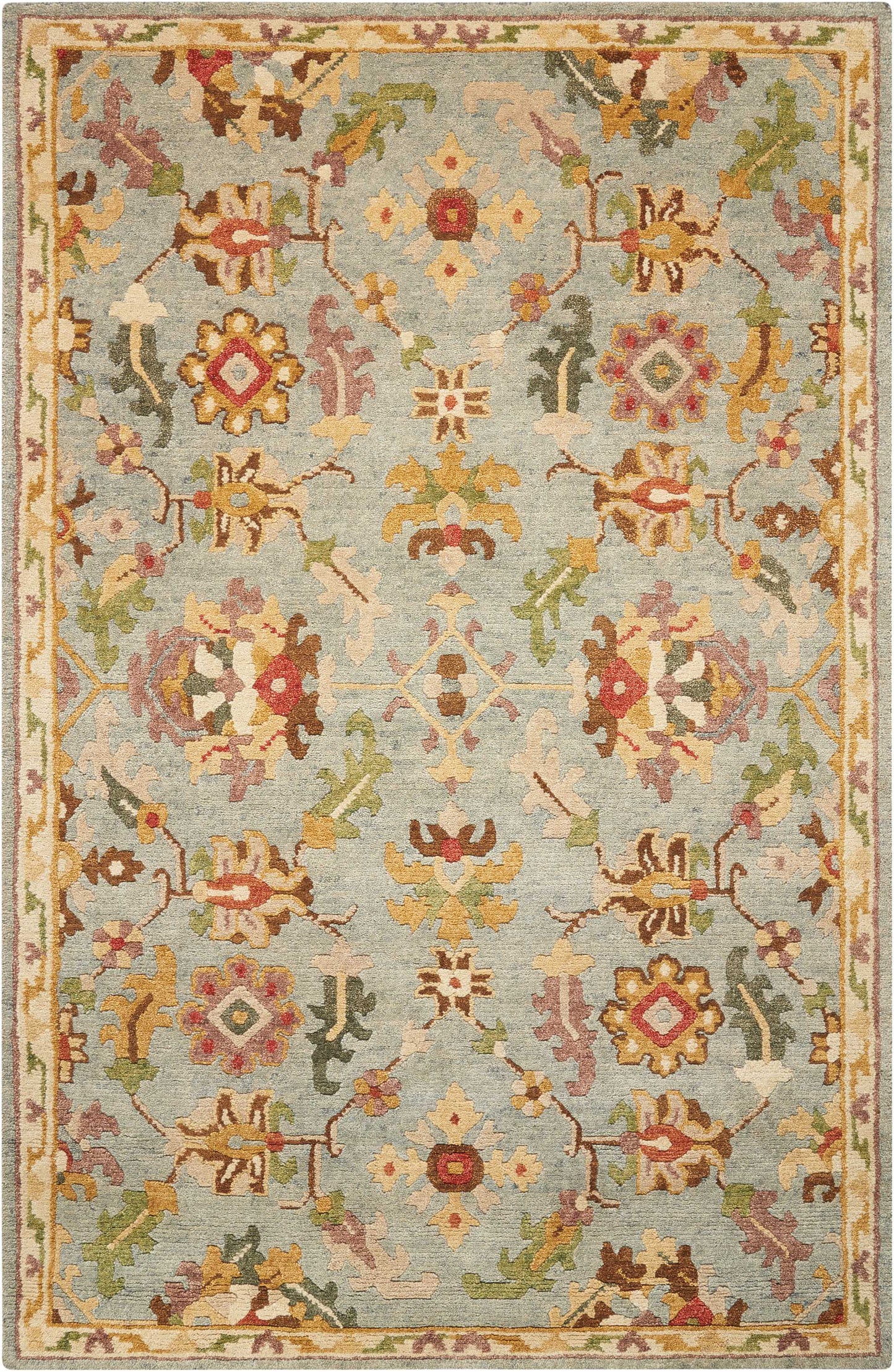 Nourison Home Tahoe TA13 Seaglass  Traditional Knotted Rug