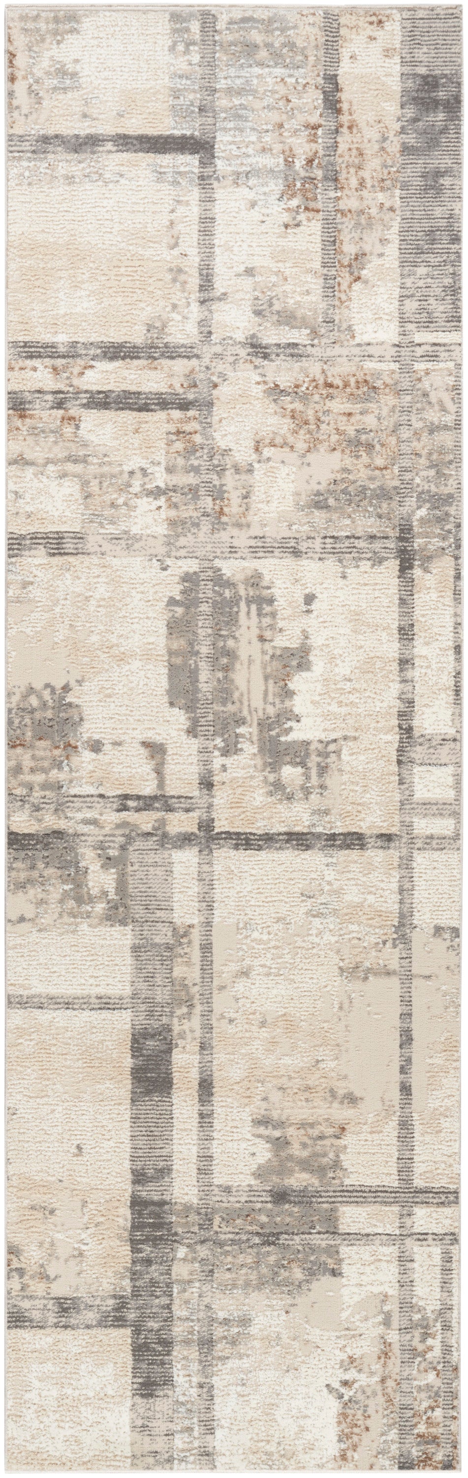 Nourison Home Sustainable Trends SUT02 Ivory Multicolor Contemporary Machinemade Rug