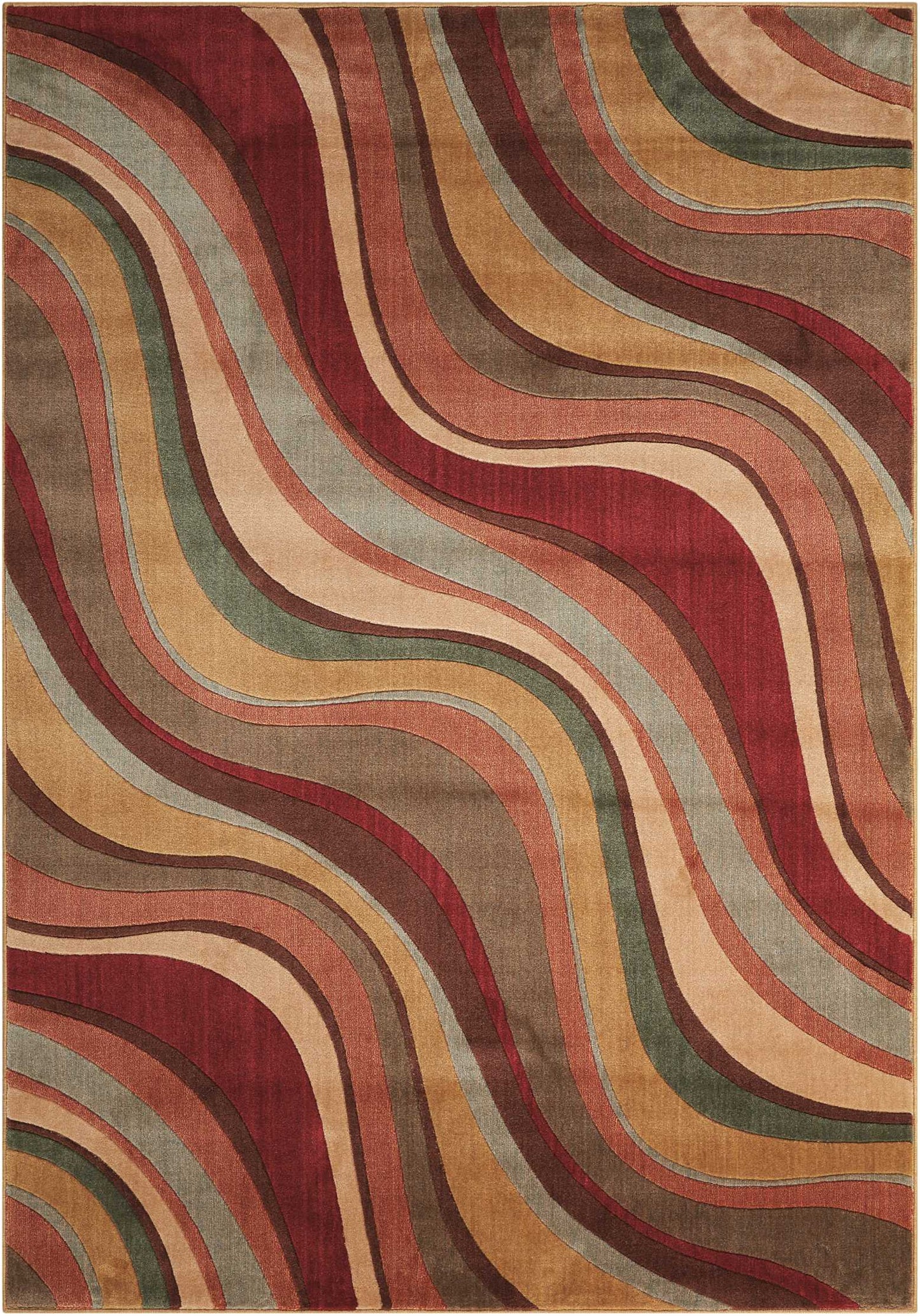 Nourison Home Somerset ST81 Multicolor Contemporary Machinemade Rug