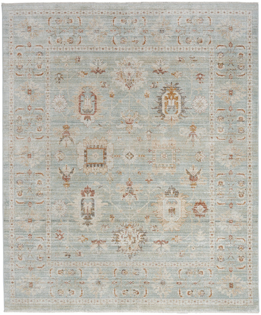 Nourison Home Oases OAE01 Mint  Traditional Machinemade Rug