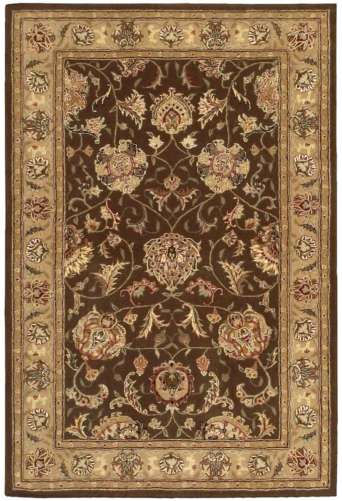 Nourison Home Nourison 2000 2206 Brown  Traditional Tufted Rug