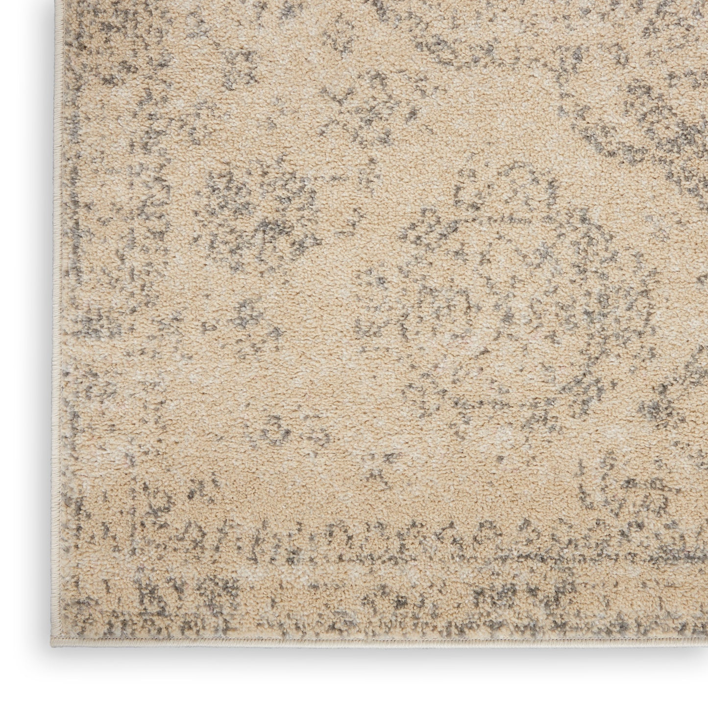 Nourison Home Tranquil TRA13 Beige Grey  Traditional Machinemade Rug