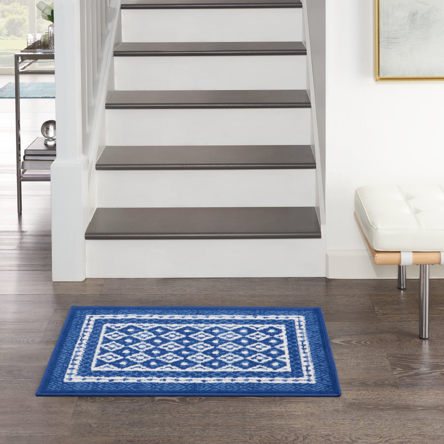 Nourison Home Whimsicle WHS13 Navy  Contemporary Machinemade Rug