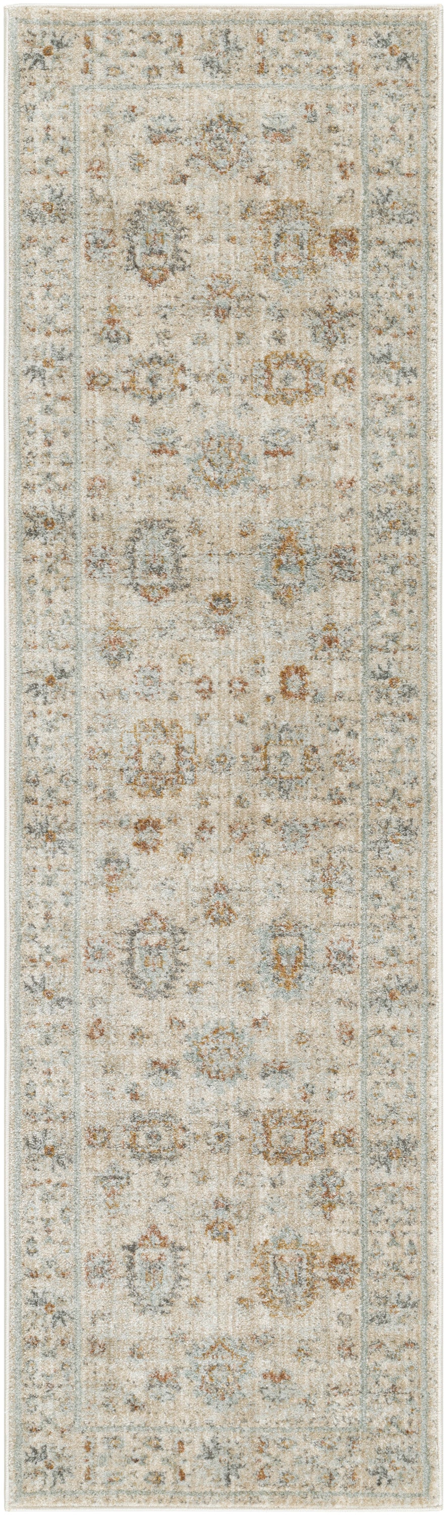Nourison Home Oases OAE01 Ivory Beige Traditional Machinemade Rug
