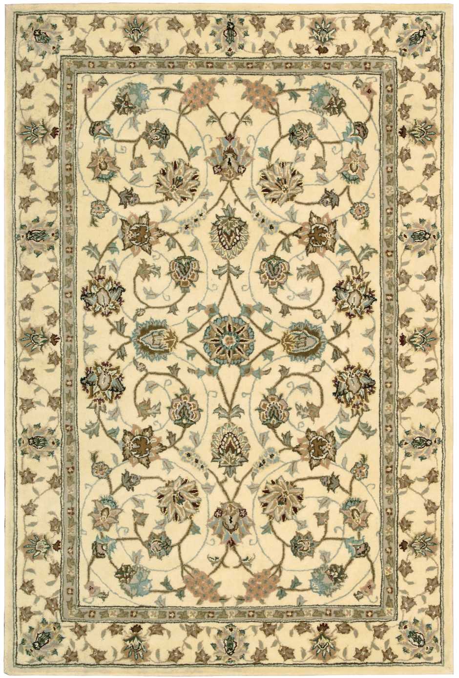 Nourison Home Nourison 2000 2023 Ivory  Traditional Tufted Rug