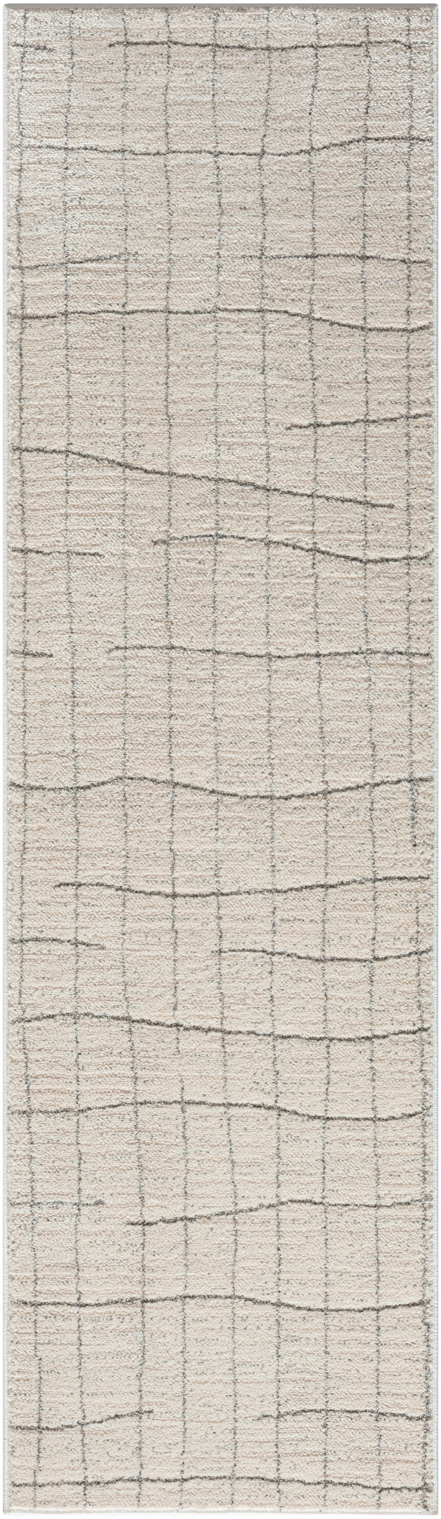 Nourison Home Andes AND04 Ivory Grey Contemporary Woven Rug