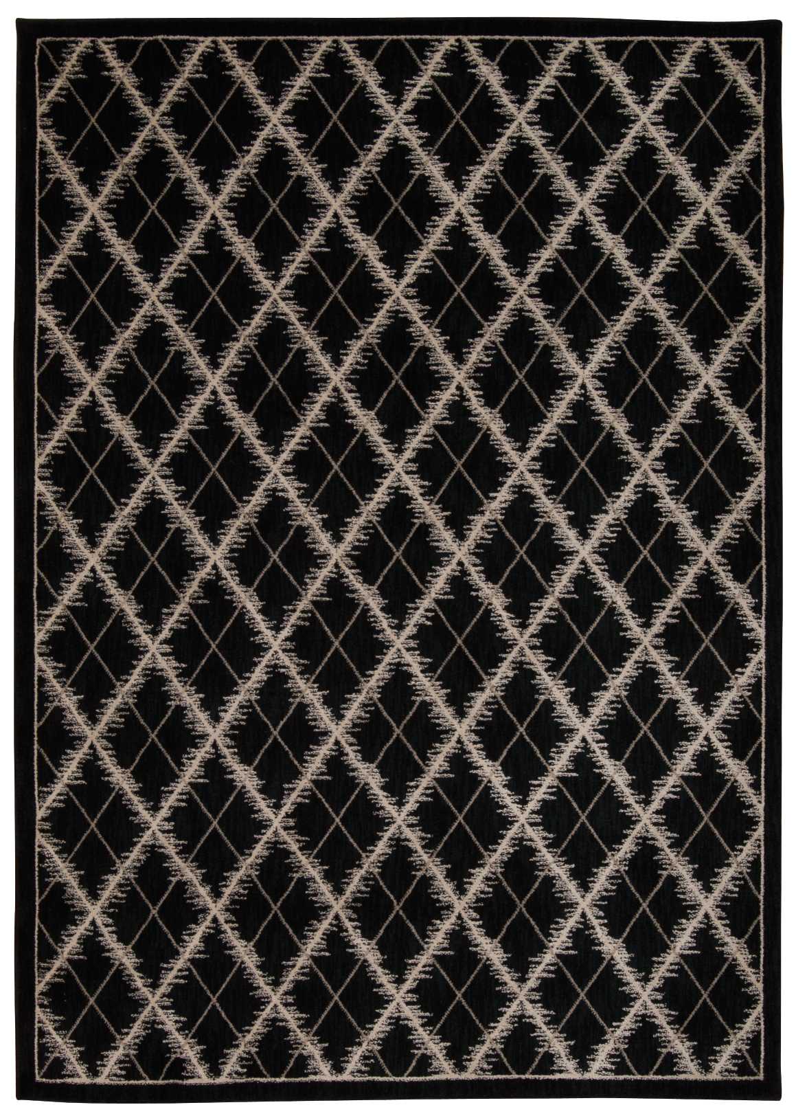 Nourison Home Tranquility TNQ01 Black  Transitional Machinemade Rug