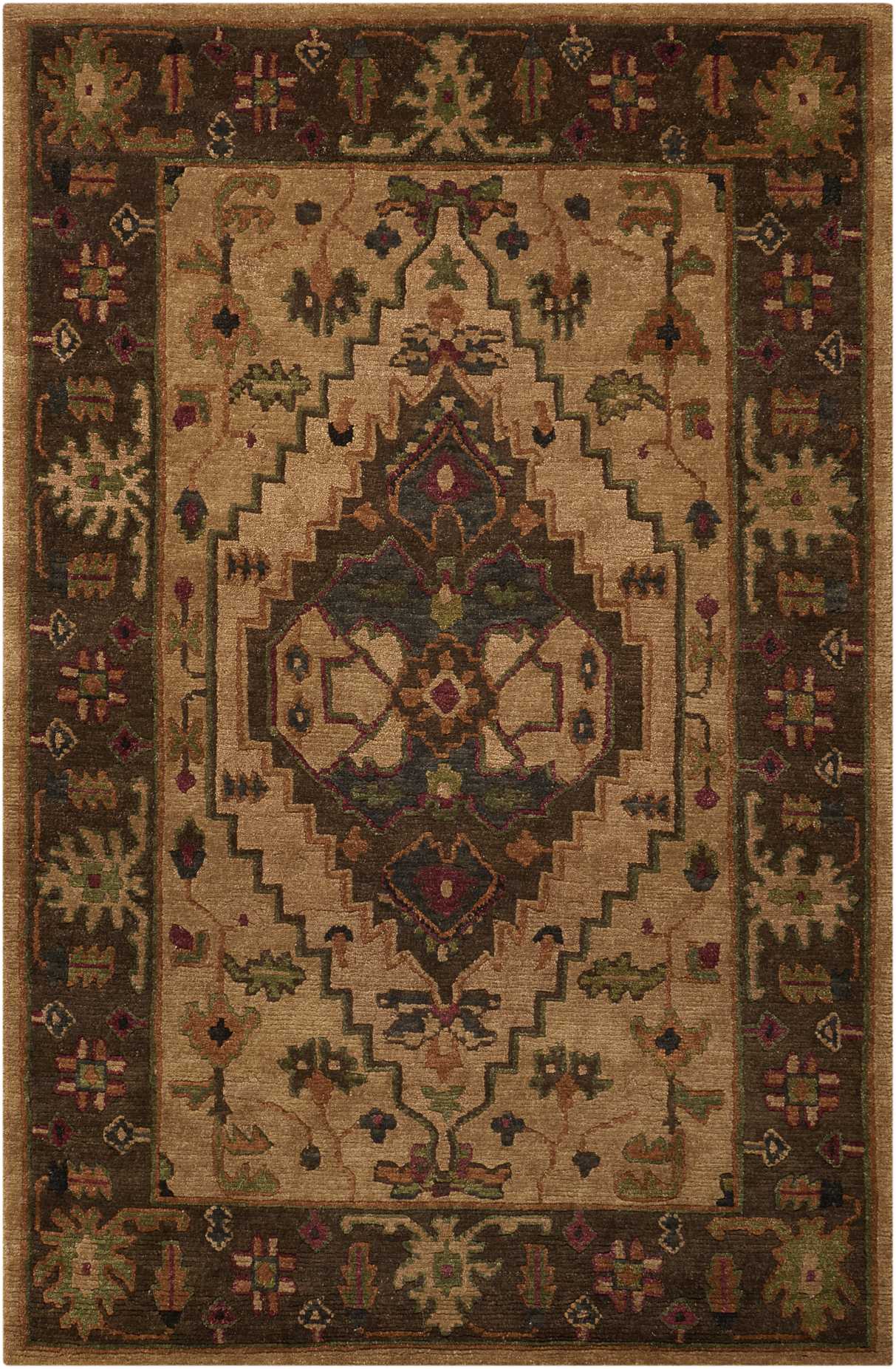 Nourison Home Tahoe TA01 Beige  Traditional Knotted Rug