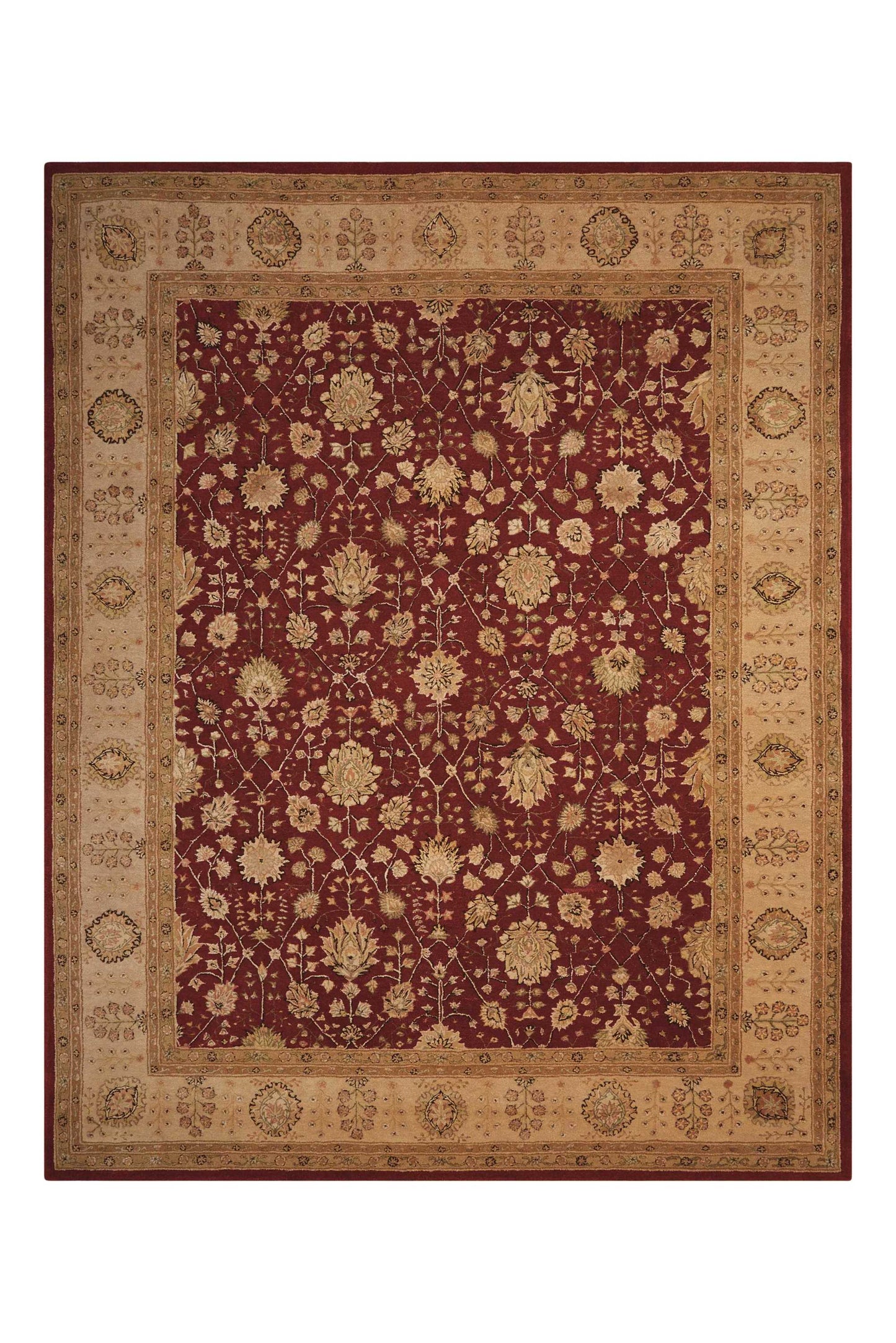 Nourison Home Nourison 3000 3102 Red  Traditional Tufted Rug