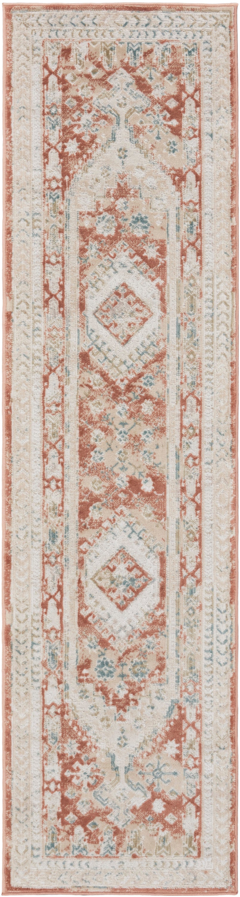 Nourison Home Thalia THL04 Rust Multicolor  Transitional Machinemade Rug