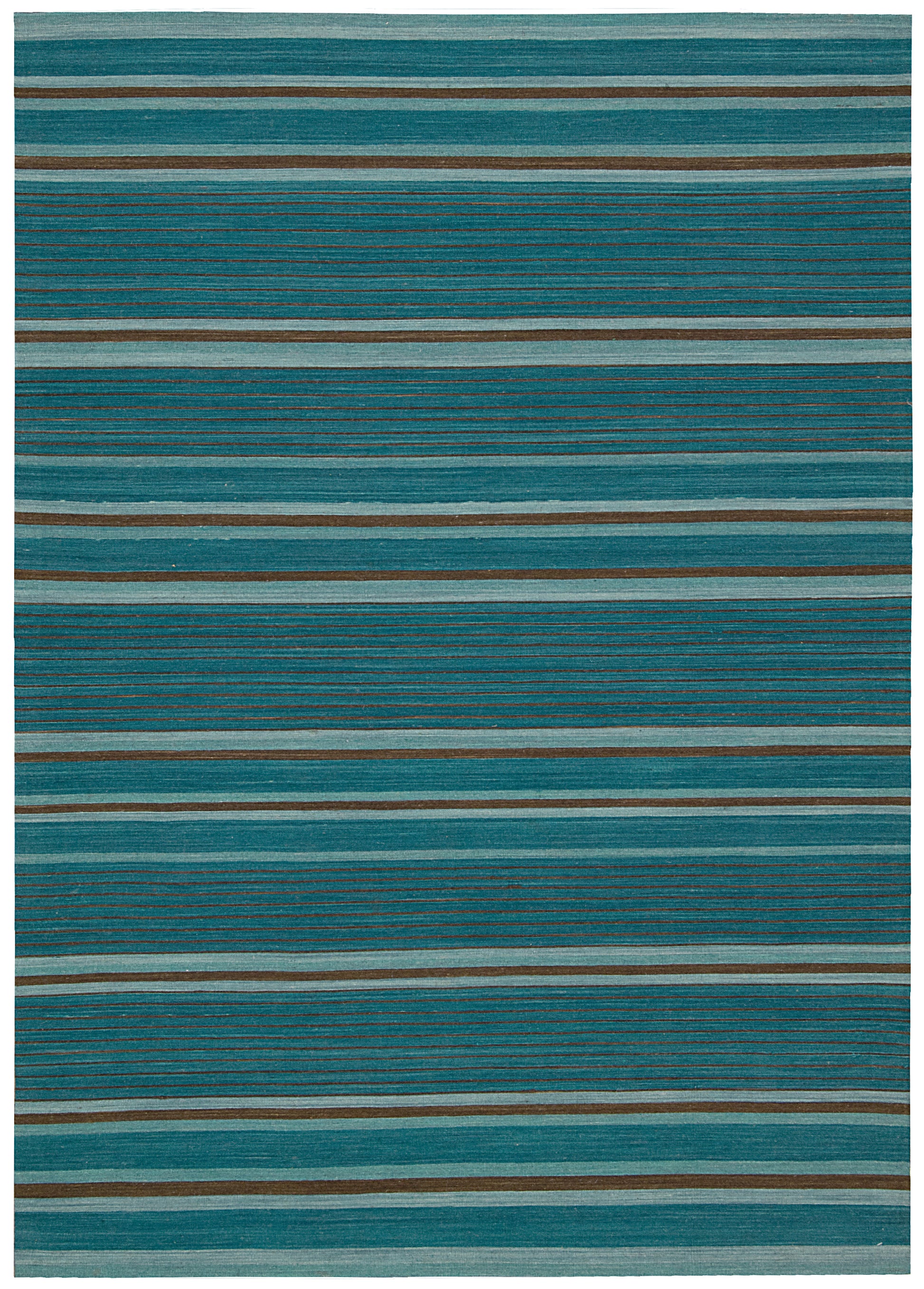 Nourison Home Griot KI805 Turquoise Contemporary Woven Rug