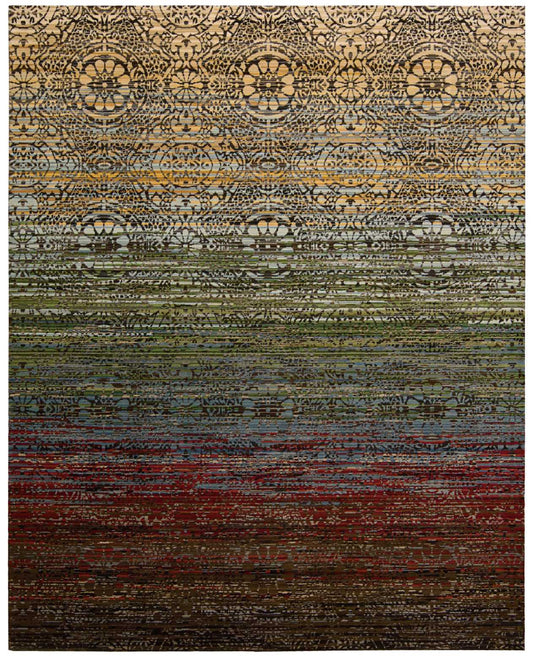 Nourison Home Rhapsody RH002 Multicolor Transitional Loom Rug