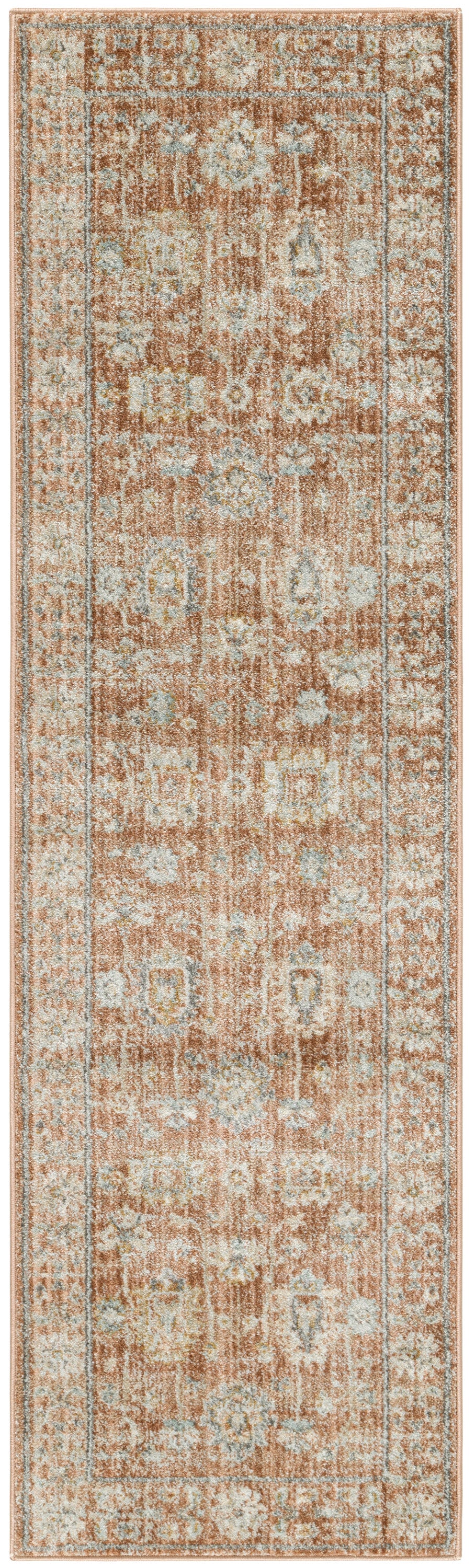 Nourison Home Oases OAE01 Terracotta Traditional Machinemade Rug
