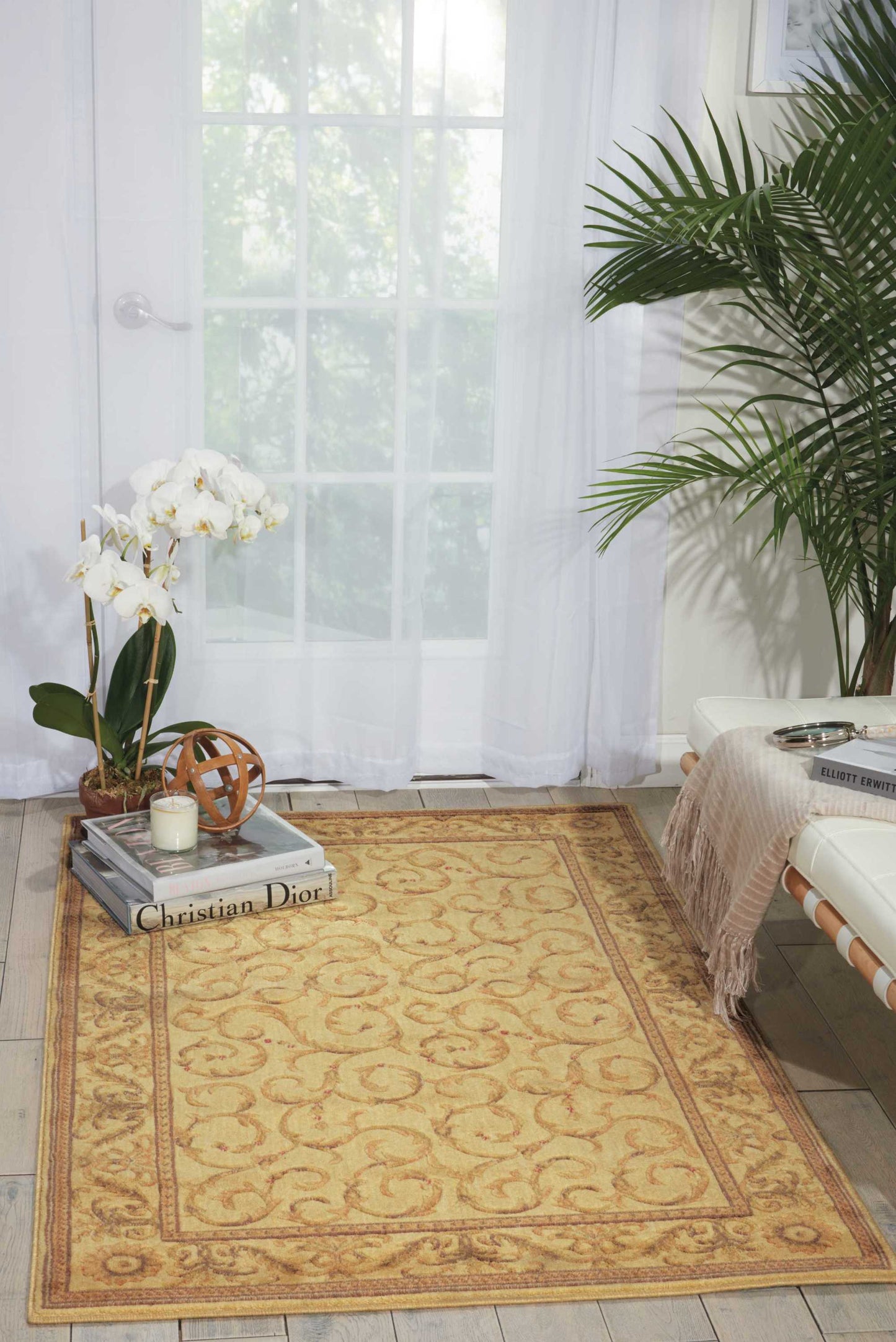 Nourison Home Somerset ST02 Ivory  Traditional Machinemade Rug
