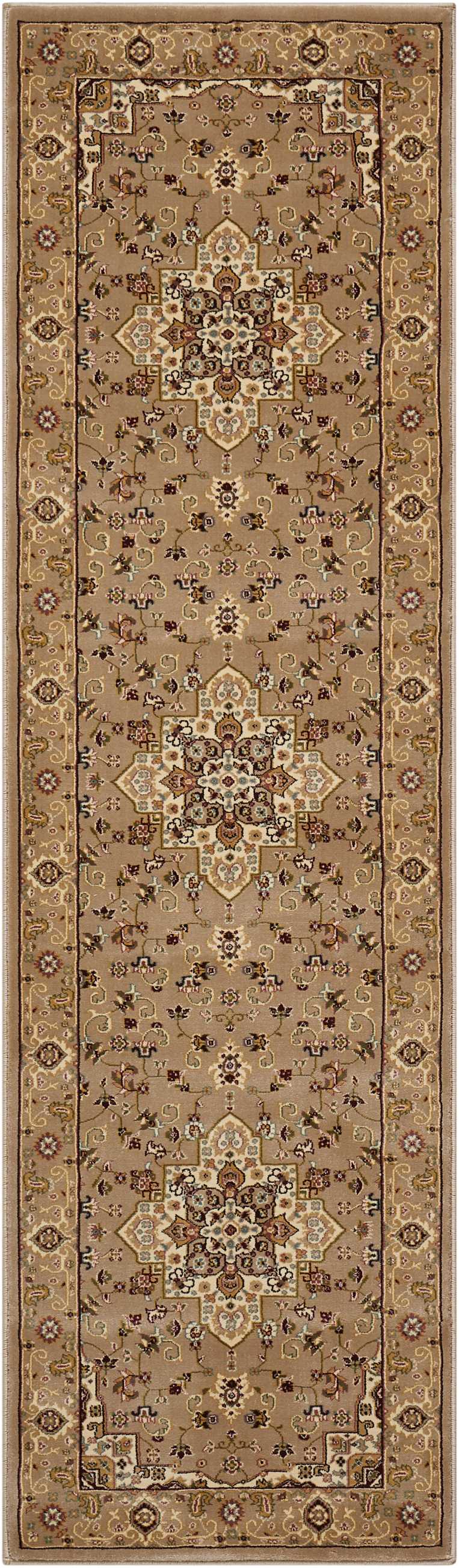 Nourison Home Antiquities ANT09 Beige Traditional Machinemade Rug