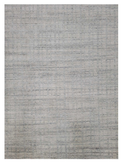 Artisan Frances White Blue Transitional Loom Rug - Rugs - Artisan - Atlanta Designer Rugs