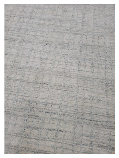 Artisan Frances White Blue Transitional Loom Rug - Rugs - Artisan - Atlanta Designer Rugs