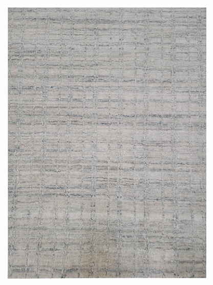 Artisan Frances White Blue Transitional Loom Rug - Rugs - Artisan - Atlanta Designer Rugs