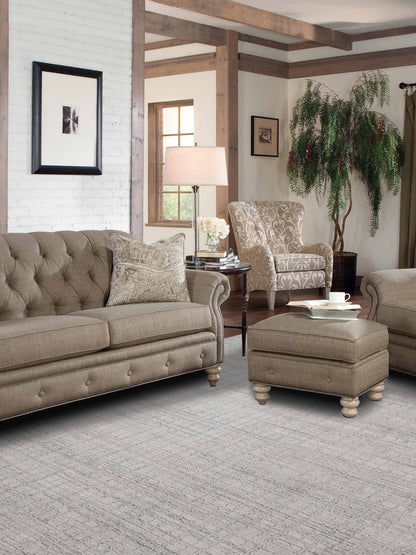 Artisan Frances White Blue Transitional Loom Rug - Rugs - Artisan - Atlanta Designer Rugs