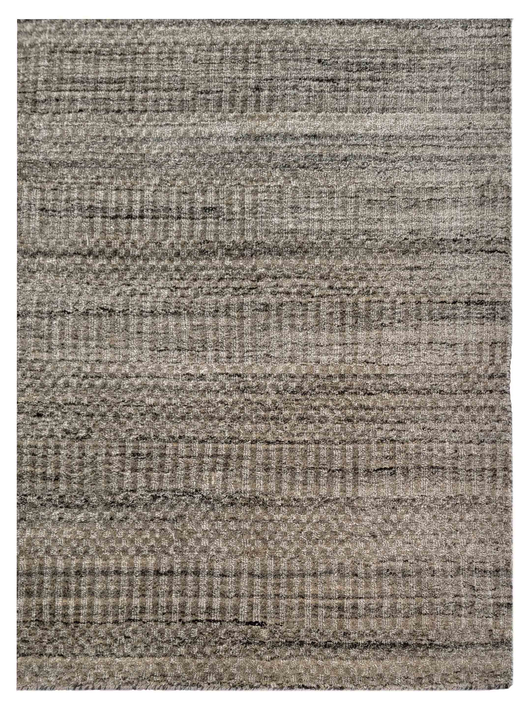 Heather Brown Transitional Loom Rug - Handwoven Textures | Atlanta ...