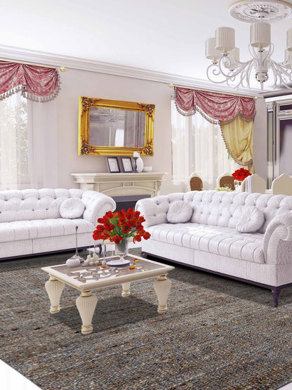 Artisan Roselyn  Vintage Blue  Transitional Loom Rug