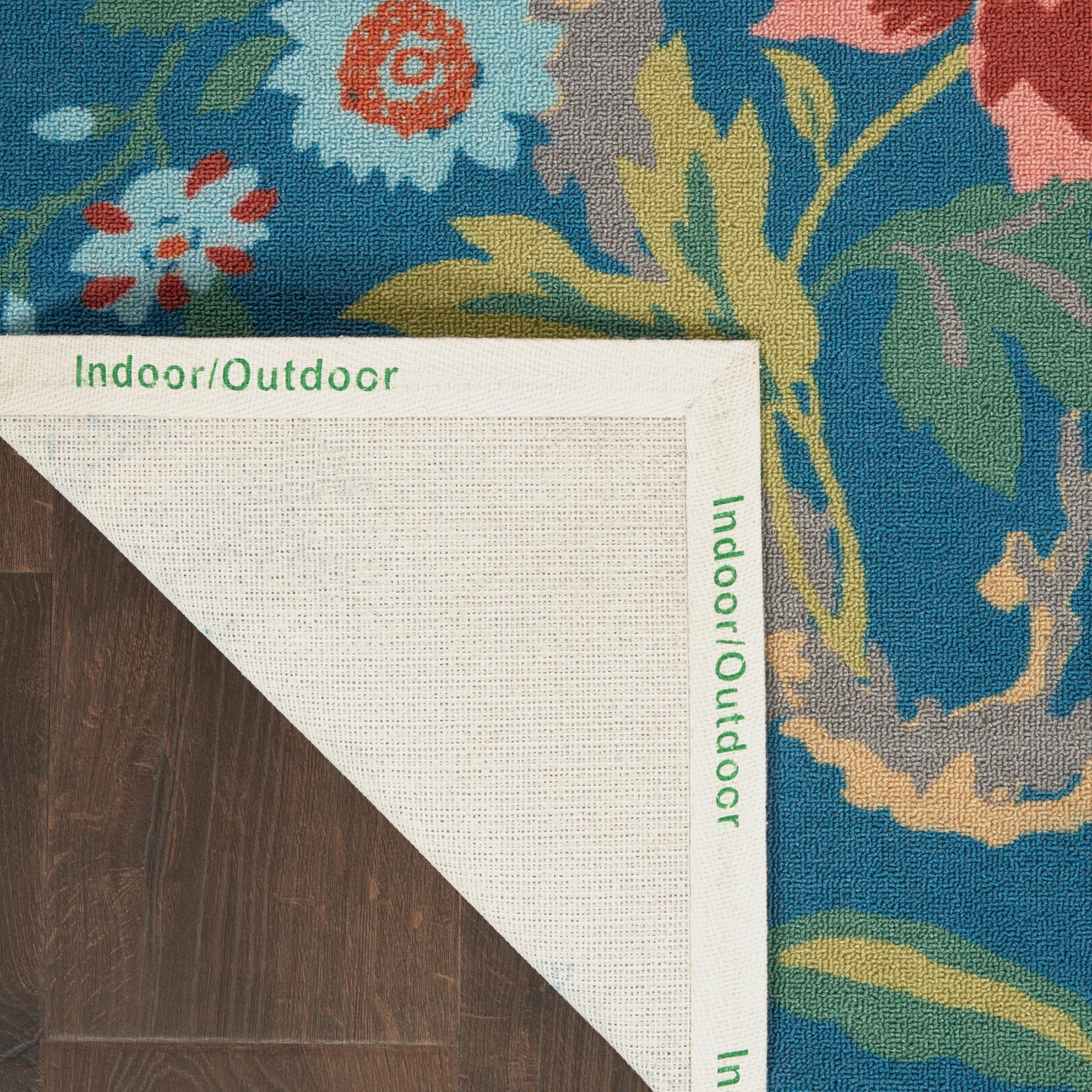 Waverly Sun N Shade SND82 Blue Multicolor  Transitional Machinemade Rug