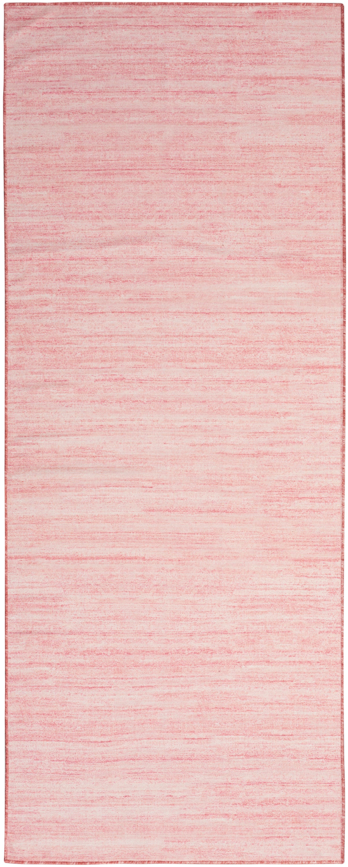 Nourison Home Washable Essentials WAE01 Pink Contemporary Woven Rug