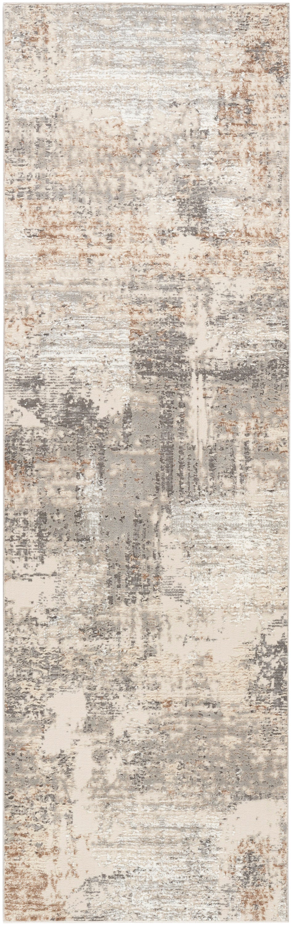 Nourison Home Sustainable Trends SUT04 Beige Grey Contemporary Machinemade Rug