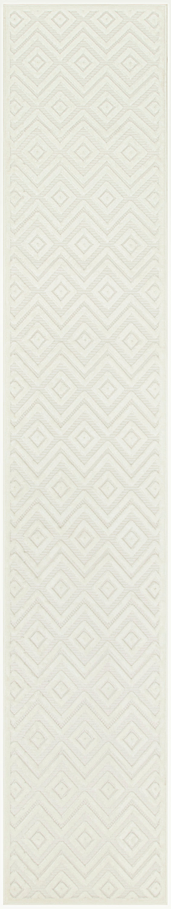 Nourison Home Versatile NRV01 Ivory White  Contemporary Flat Weave Rug