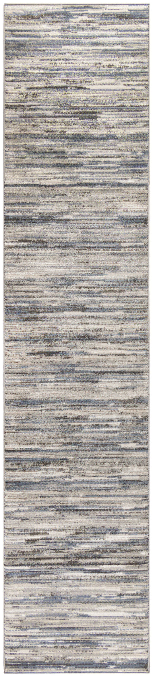 Nourison Home Serenity Home SRH03 Ivory Grey Blue Contemporary Woven Rug