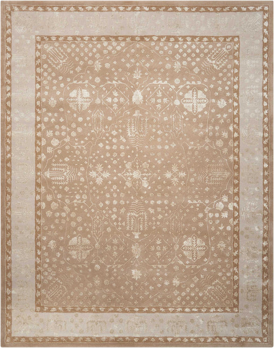 Nourison Home Symphony SYM09 Warm Taupe  Traditional Tufted Rug