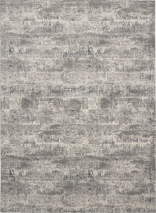 Michael Amini MA90 Uptown UPT03 Ivory Grey  Contemporary Machinemade Rug